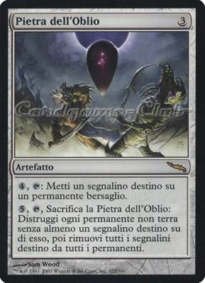 222 / 306 Pietra dell'Oblio rara (IT) -NEAR MINT-