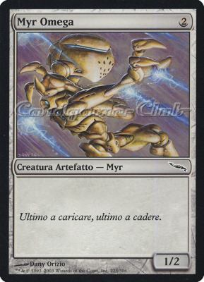 223 / 306 Myr Omega comune (IT) -NEAR MINT-