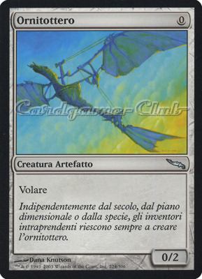 224 / 306 Ornitottero non comune (IT) -NEAR MINT-