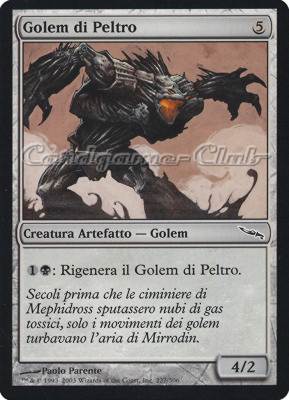 227 / 306 Golem di Peltro comune (IT) -NEAR MINT-