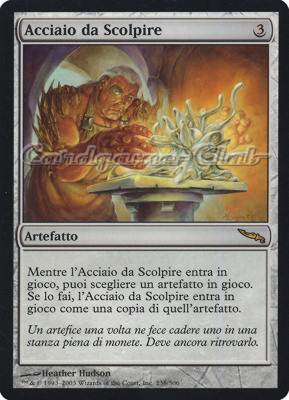 238 / 306 Acciaio da Scolpire rara (IT) -NEAR MINT-