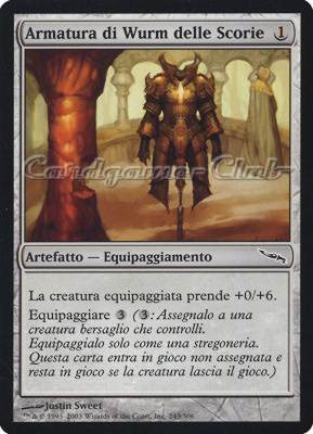 243 / 306 Armatura di Wurm delle Scorie comune (IT) -NEAR MINT-