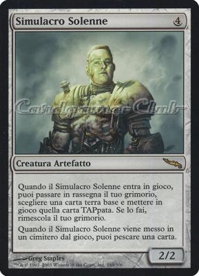 245 / 306 Simulacro Solenne rara (IT) -NEAR MINT-