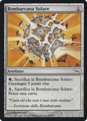 250 / 306 Bombarcana Solare comune (IT) -NEAR MINT-