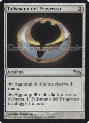 256 / 306 Talismano del Progresso non comune (IT) -NEAR MINT-