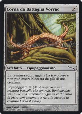 271 / 306 Corna da battaglia Vorrac comune (IT) -NEAR MINT-