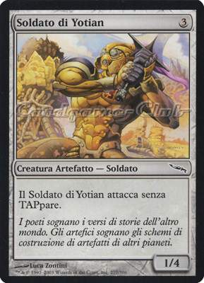 277 / 306 Soldato di Yotian comune (IT) -NEAR MINT-