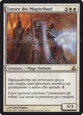 018 / 165 Tutore dei Magitributi rara (IT) -NEAR MINT-