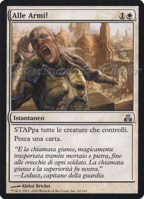 020 / 165 Alle Armi! non comune (IT) -NEAR MINT-