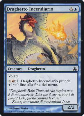 038 / 165 Draghetto Incendiario comune (IT) -NEAR MINT-