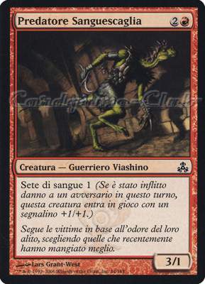 064 / 165 Predatore Sanguescaglia comune (IT) -NEAR MINT-