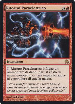 071 / 165 Ritorno Paraelettrico rara (IT) -NEAR MINT-