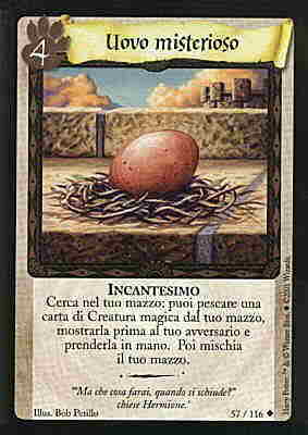 057/116 Uovo misterioso non comune (IT)