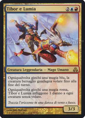 135 / 165 Tibor e Lumia rara (IT) -NEAR MINT-