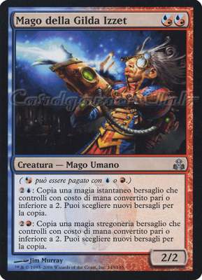 145 / 165 Mago della Gilda Izzet non comune (IT) -NEAR MINT-
