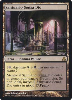 157 / 165 Santuario Senza Dio rara (IT) -NEAR MINT-