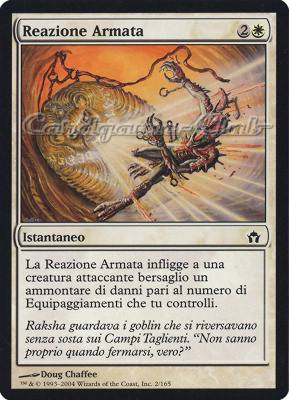 002 / 165 Reazione Armata comune (IT) -NEAR MINT-