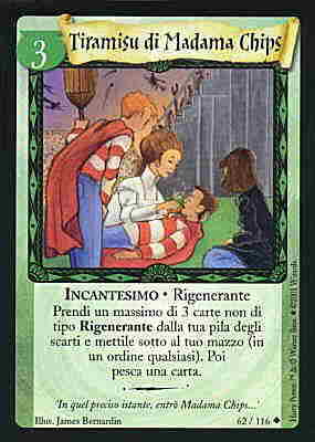 062/116 Tiramisu di Madama Chips non comune (IT)
