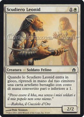 009 / 165 Scudiero Leonid comune (IT) -NEAR MINT-