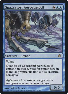 032 / 165 Spazzatori Aerocustodi rara (IT) -NEAR MINT-