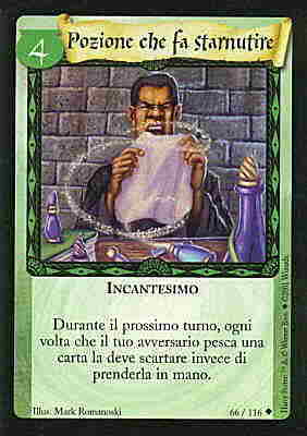 066/116 Pozione che fa starnutire non comune (IT)