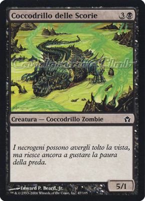 047 / 165 Coccodrillo delle Scorie comune (IT) -NEAR MINT-