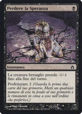 052 / 165 Perdere la Speranza comune (IT) -NEAR MINT-