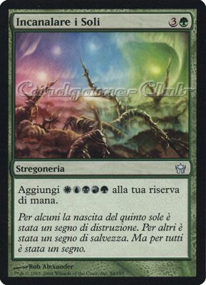 084 / 165 Incanalare i Soli non comune (IT) -NEAR MINT-