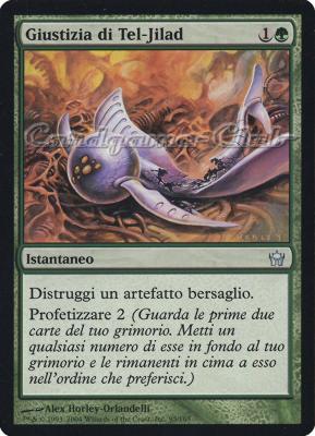 095 / 165 Giustizia di Tel-Jilad non comune (IT) -NEAR MINT-