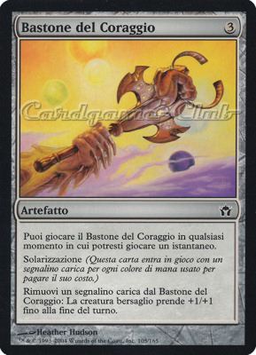 105 / 165 Bastone del Coraggio comune (IT) -NEAR MINT-