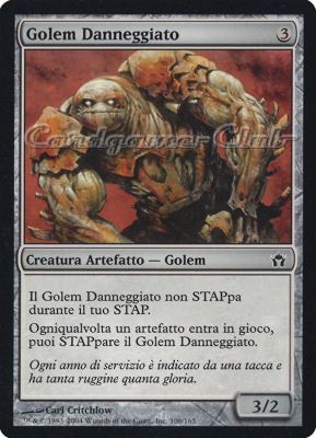 106 / 165 Golem Danneggiato comune (IT) -NEAR MINT-