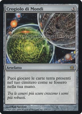 114 / 165 Crogiolo di Mondi rara (IT) -NEAR MINT-