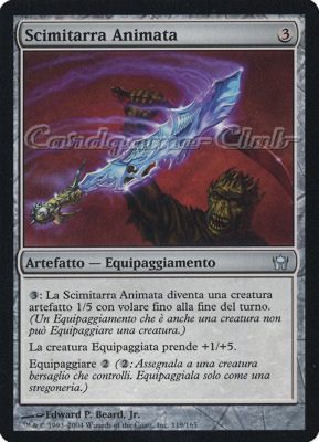 119 / 165 Scimitarra Animata non comune (IT) -NEAR MINT-