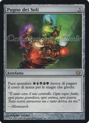 123 / 165 Pugno dei Soli rara (IT) -NEAR MINT-