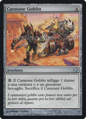 125 / 165 Cannone Goblin non comune (IT) -NEAR MINT-