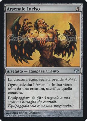 126 / 165 Arsenale Inciso non comune (IT) -NEAR MINT-