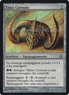 132 / 165 Elmo Cornuto comune (IT) -NEAR MINT-