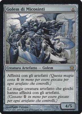 137 / 165 Golem di Micosinti rara (IT) -NEAR MINT-