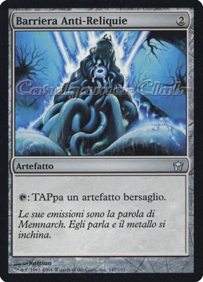 147 / 165 Barriera Anti-Reliquie non comune (IT) -NEAR MINT-