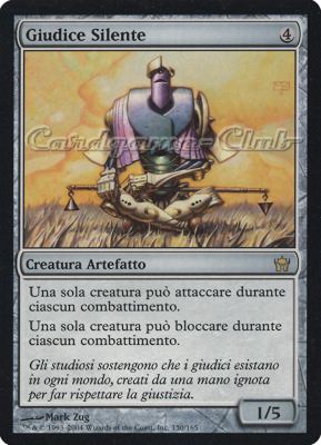 150 / 165 Giudice Silente rara (IT) -NEAR MINT-