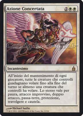 008 / 306 Azione Concertata rara (IT) -NEAR MINT-