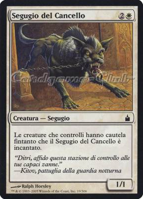 019 / 306 Segugio del Cancello comune (IT) -NEAR MINT-