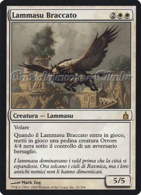 022 / 306 Lammasu Braccato rara (IT) -NEAR MINT-