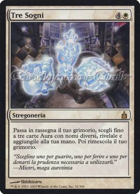 032 / 306 Tre Sogni rara (IT) -NEAR MINT-