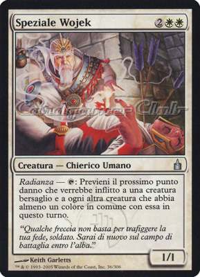 036 / 306 Speziale Wojek non comune (IT) -NEAR MINT-