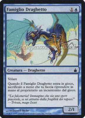 044 / 306 Famiglio Draghetto comune (IT) -NEAR MINT-