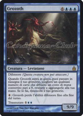 053 / 306 Grozoth rara (IT) -NEAR MINT-
