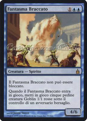 055 / 306 Fantasma Braccato rara (IT) -NEAR MINT-