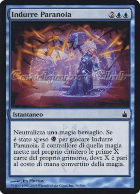 056 / 306 Indurre Paranoia comune (IT) -NEAR MINT-