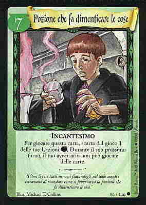 086/116 Pozione che fa dimenticare le cose comune (IT)